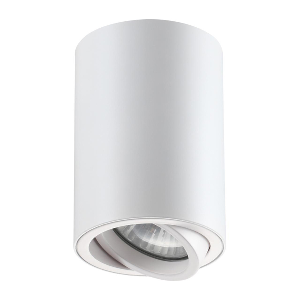 original-21320.jpg Спот потолочный Novotech Pipe GU10 50 Вт 3 кв.м белый IP20 (370397) — изображение 1