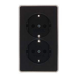 Розетка Werkel Gallant накладная черная (a050977)