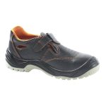 Сандалии рабочие кожаные размер 42 черные Мистраль