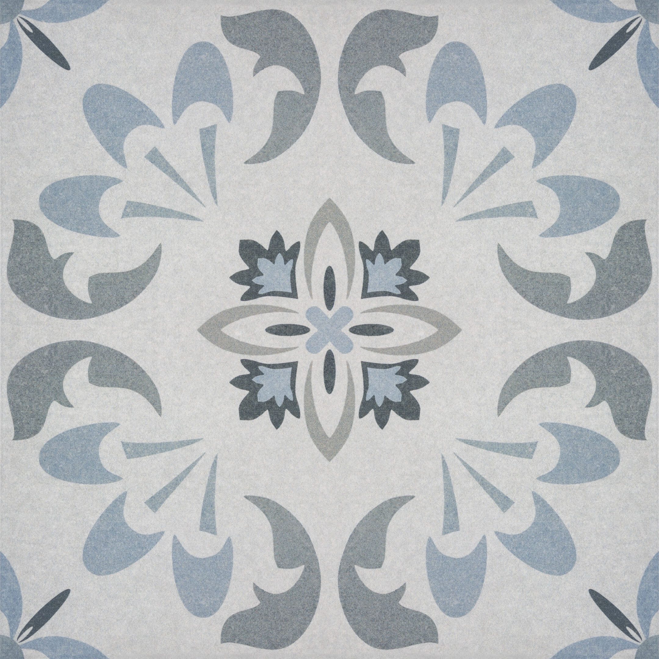 original-21397.jpg Керамогранит ProGres Majolica серый светлый декор 450х450х8 мм (6 шт.=1,215 кв.м) — изображение 1