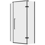 Душевой уголок Abber Ewiges Wasser черный 100х100х195 см пятиугольник стекло прозрачное 6 мм (AG05100B)