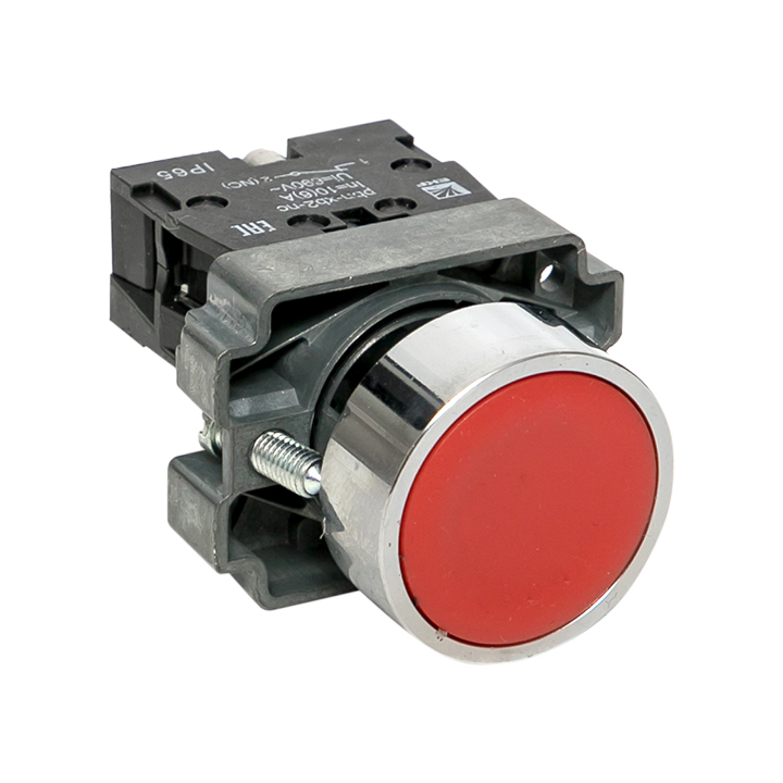 original-21503.jpg Кнопка EKF PROxima BA42 230 В IP65 металлическая красная (xb2-ba42-65) — изображение 1
