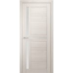 Дверь межкомнатная Квадро 11 700х2000 мм финишпленка ясень арктический со стеклом
