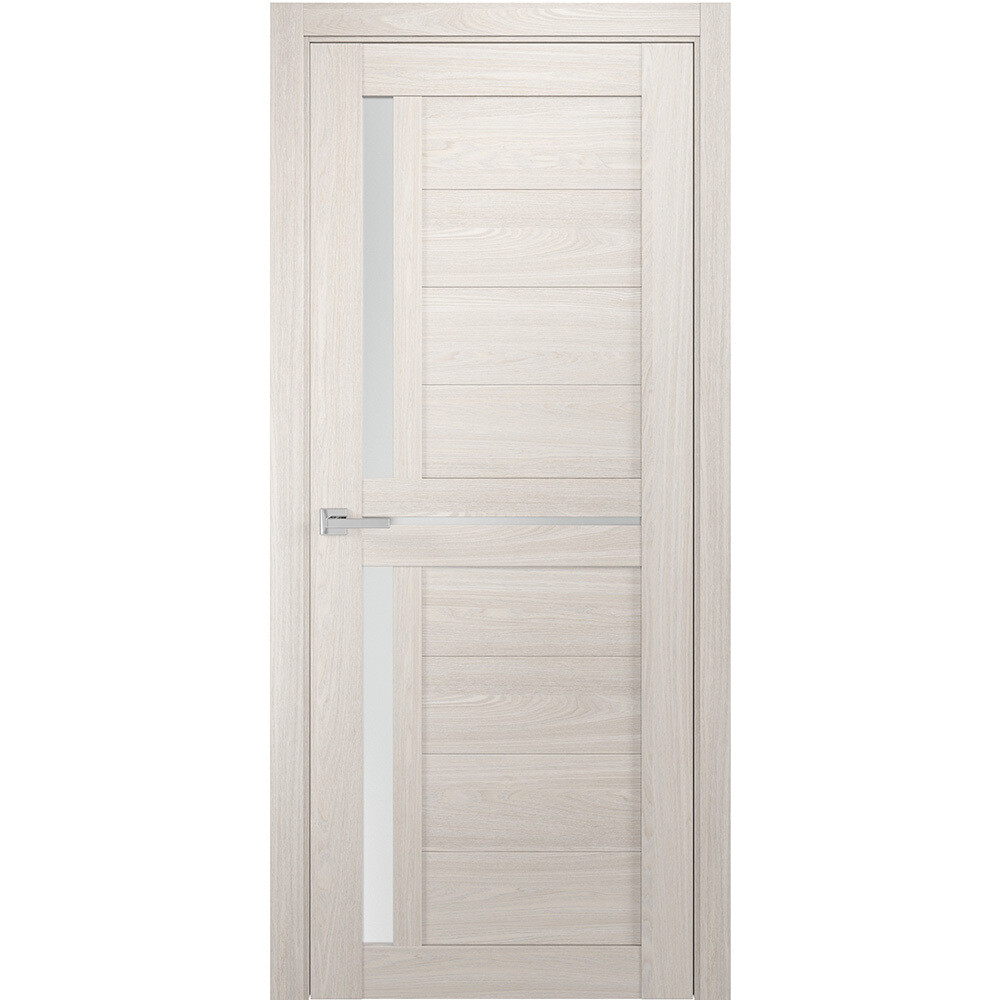 original-21529.jpg Дверь межкомнатная Квадро 11 800х2000 мм финишпленка ясень арктический со стеклом — изображение 1