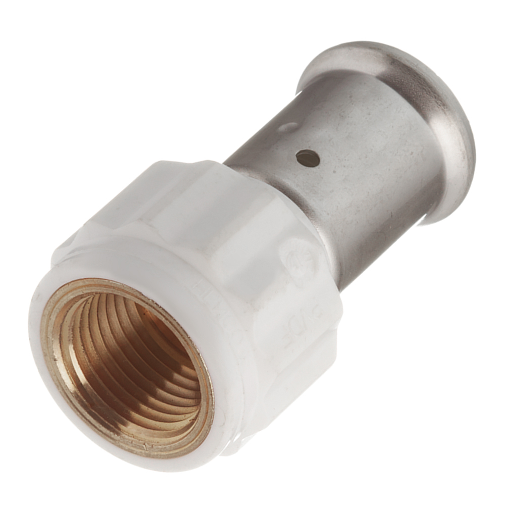 original-21610.jpg Муфта Henco (18PKW-2004) 20(пресс) х 1/2 ВР(г) PVDF белая — изображение 1