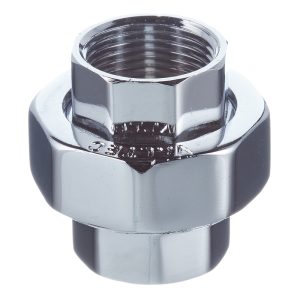 Американка прямая Valtec 3/4 ВР(г) х 3/4 ВР(г) хром латунная (VTr.340.C.0005)