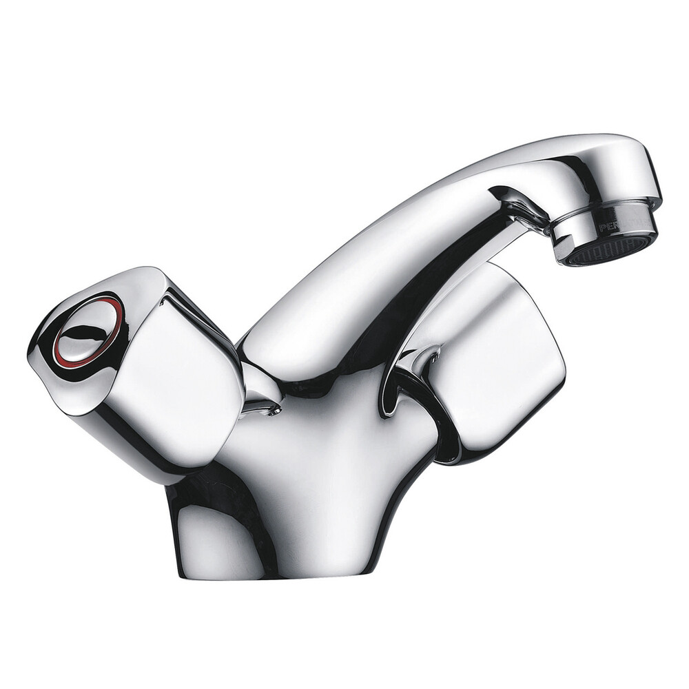 original-21765.jpg Смеситель для раковины WasserKraft Amper 2903 хром двухвентильный (2903) — изображение 1