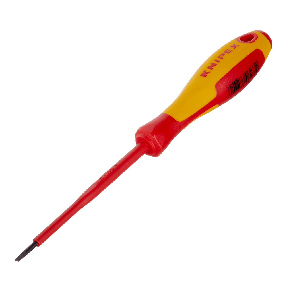 original-21845.jpg Отвертка диэлектрическая плоская 3х202 мм 1000 В Knipex (KN-982030) — изображение 1