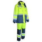 Костюм рабочий мужской утепленный Спрут Нордик 52-54 рост 182-188 см лимонный