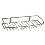 Полка для ванной WasserKraft Ammer 130х300х50 мм металл серебро (K-1311)