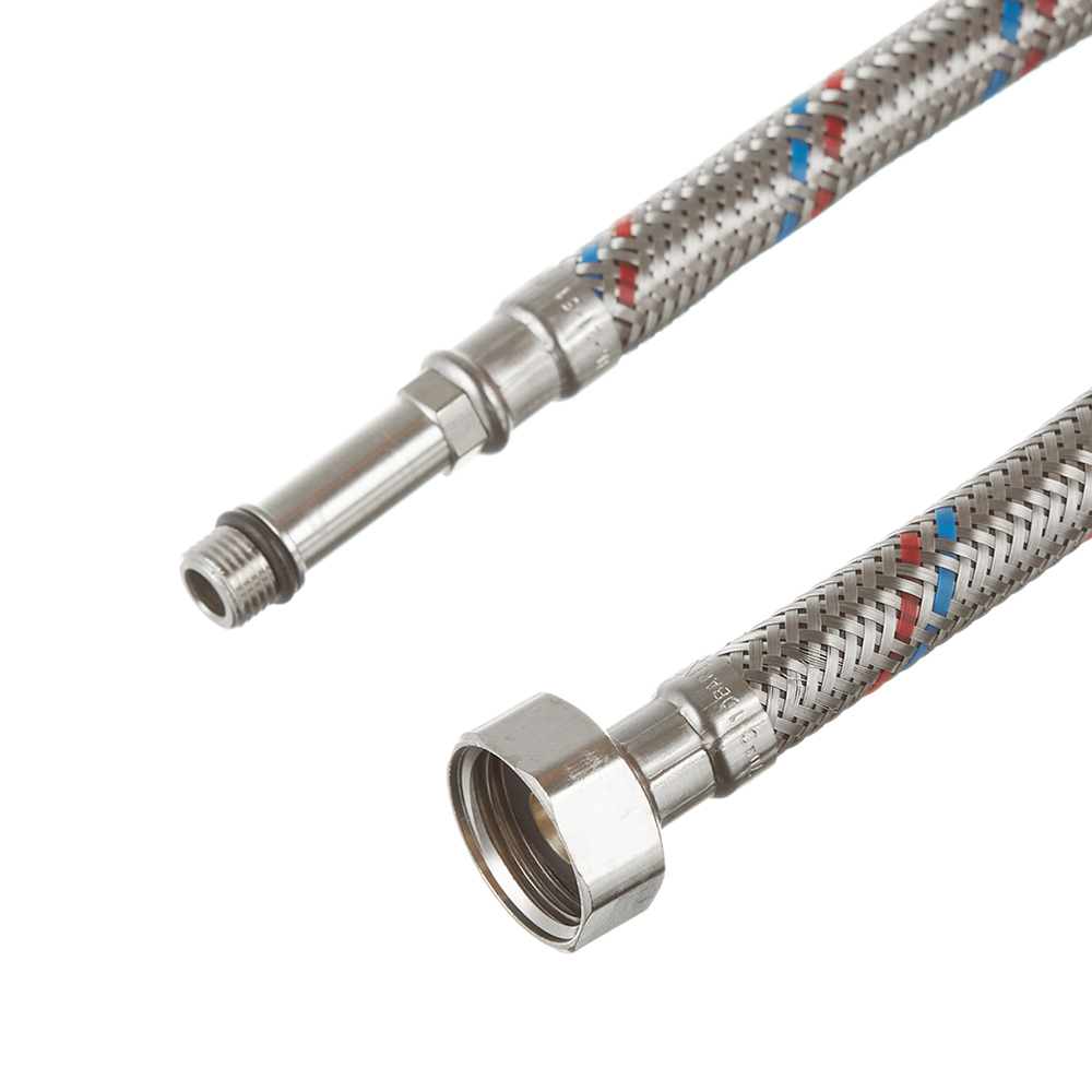 original-22637.jpg Подводка гибкая для смесителя Mateu 1/2 ВР(г) х М10 штуцер 35 мм 50 см (721050086/THP/678566) — изображение 1