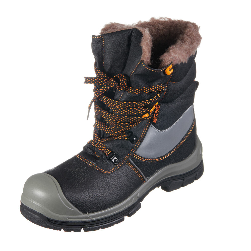 original-22680.jpg Ботинки рабочие кожаные утепленные с защитным композитным носком размер 42 черные Мистраль HX379-CSW (139255) — изображение 1