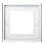 Рамка Systeme Electric ArtGallery одноместная алюминий (GAL440301)