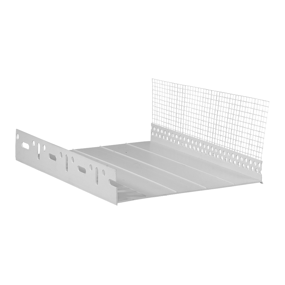 original-23381.jpg Профиль цокольный Profigips пластиковый с сеткой 203 мм 2 м — изображение 1