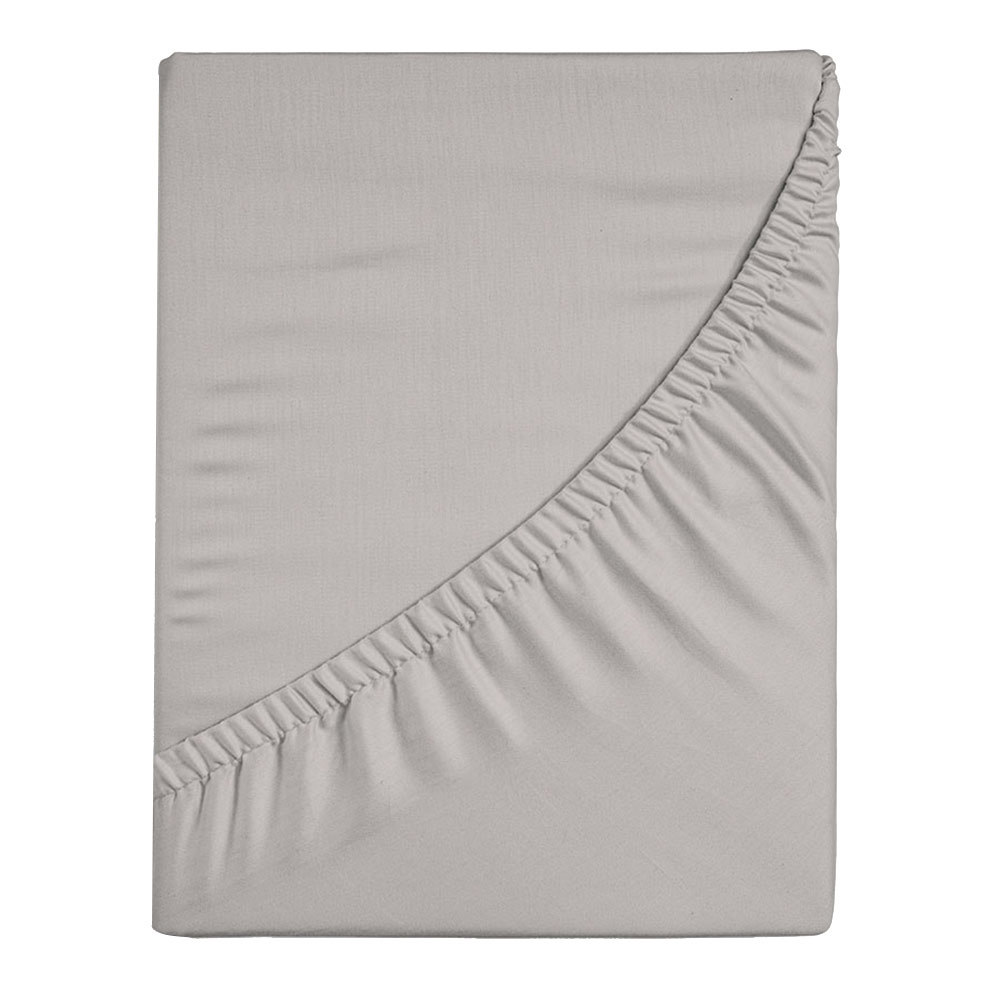 original-23408.jpg Простыня на резинке 160х200х25 см перкаль серая Василиса Idea — изображение 1