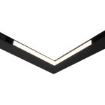 Светодиодный трековый светильник магнитный Elektrostandard Slim Magnetic 4200К 24 Вт 3,3 кв.м черный (85029/01)