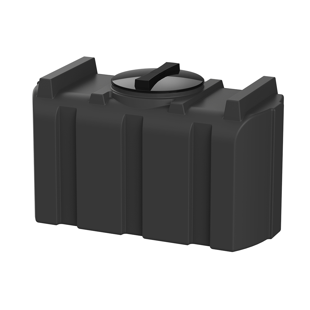 original-23900.jpg Бак для жидкостей Polimer Group R 100 100 л пластиковый с крышкой черный — изображение 1