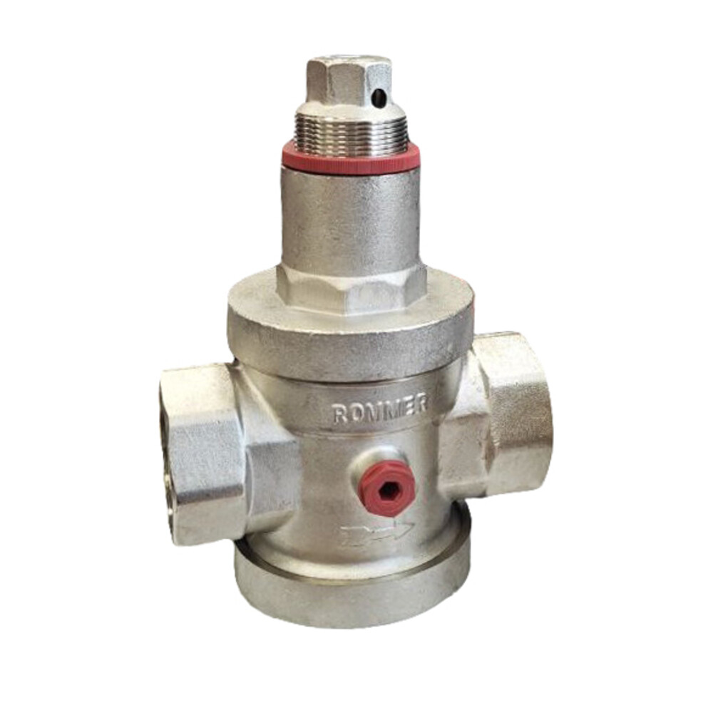 original-23901.jpg Редуктор давления Rommer 1/2 ВР(г) поршневой с отверстием под манометр (RVS-0008-000015) — изображение 1