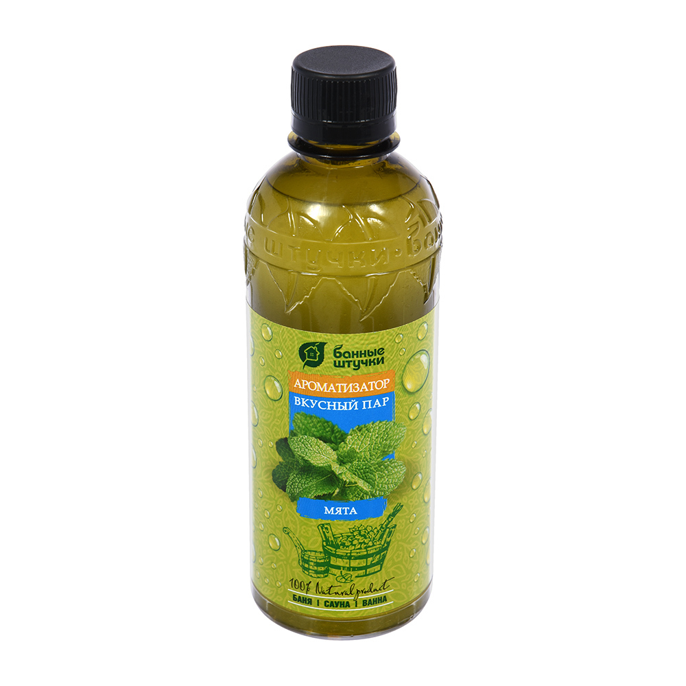 original-24025.jpg Ароматизатор для бани и сауны Банные штучки Вкусный пар Мята 350 мл (32228) — изображение 1