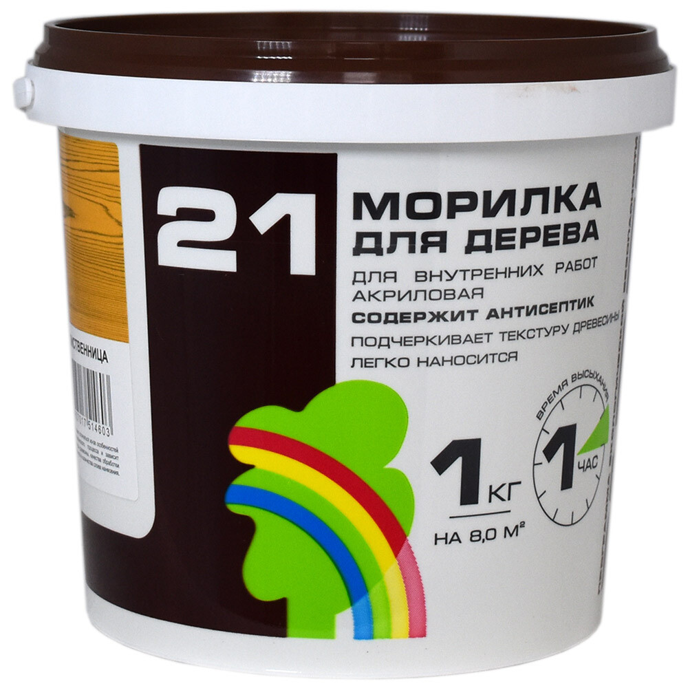 original-2408.jpg Морилка Радуга ВДАК водная антисептическая лиственница 1 кг — изображение 1