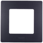 Рамка Legrand Etika одноместная антрацит (672581)