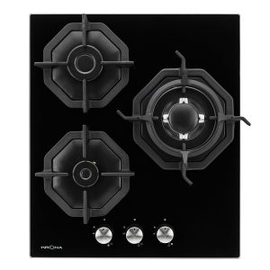 Варочная панель газовая Krona Albero 45 3 конфорки черная