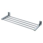 Полка для ванной WasserKraft Leine 635х200х68 мм пластик/металл хром (K-5011)