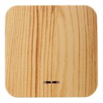 Переключатель Systeme Electric Blanca одноклавишный накладной ясень с подсветкой (BLNVA106115)