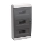 Щит распределительный навесной IEK Tekfor ЩРН-П-36 пластиковый IP41 535х290х102 мм 36 модулей прозрачная дверь