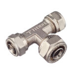 Тройник 16 обж(ц) х 20 обж(ц) х 16 обж(ц)