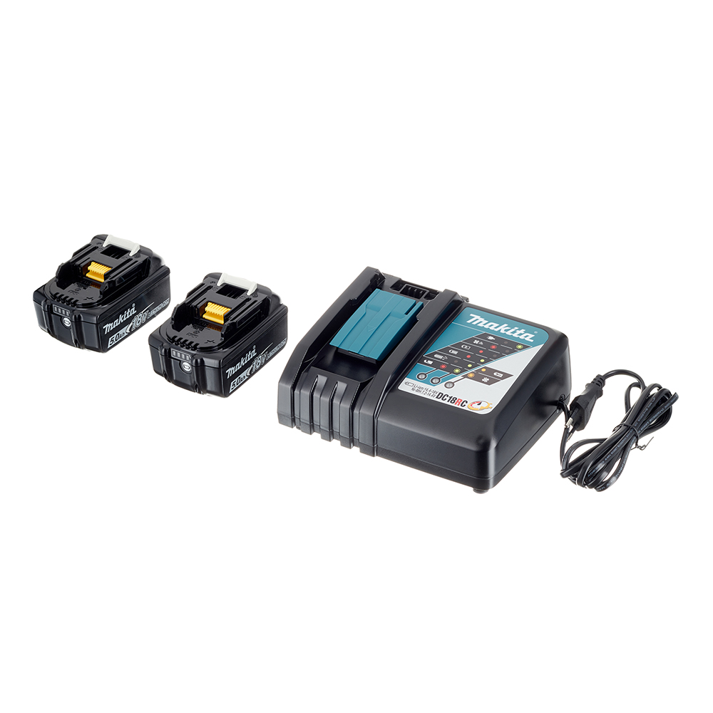 original-25543.jpg Аккумулятор Makita LXT 198311-6 18В 5Ач Li-Ion 18В с зарядным устройством в комплекте (2 шт.) — изображение 1