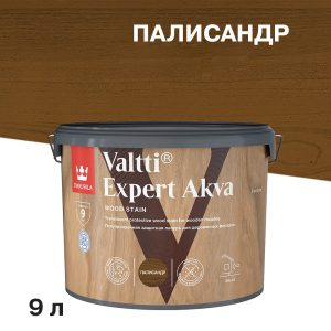 Антисептик Tikkurila/Tikkivala Valtti Expert Akva декоративный для дерева палисандр 9 л