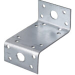 Уголок крепежный Z-образный оцинкованный 35х70х35х55х2 мм