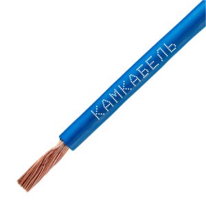 Провод Камкабель ПуГВнг(А)-LS 1х6 синий (100 м)