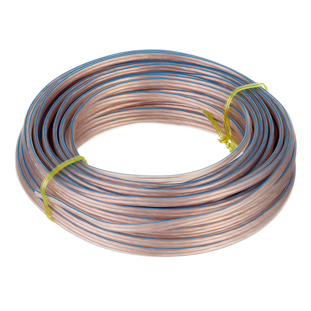 original-26344.jpg Кабель акустический 2х0,5 мм прозрачный Rexant Blue Line (20 м) — изображение 1