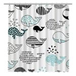 Штора для ванны Fixsen Flux 2000х1800 мм полиэстер разноцветная (2511)