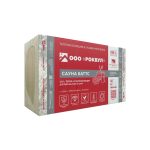 Утеплитель отражающий Роквул Сауна Баттс 50х600х1000 мм 4.8 кв.м