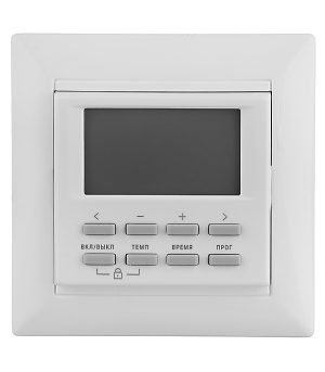 Терморегулятор программируемый для теплого пола Spyheat NLC-527H белый