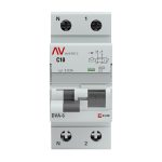 Автомат дифференциальный EKF Averes DVA-6 10А 1P+N тип AC 30 мА 6 кА (rcbo6-1pn-10C-30-ac-av)