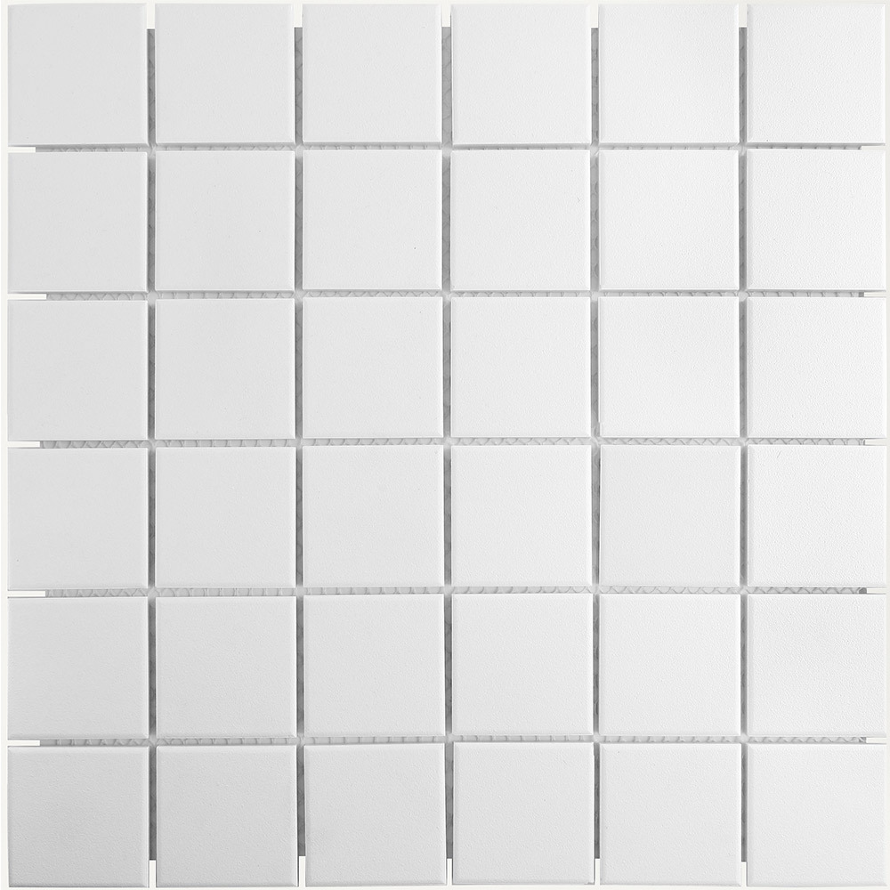 original-27039.jpg Мозаика Starmosaic белая керамическая 306х306х6 мм матовая antislip — изображение 1