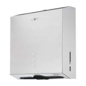 Диспенсер Nofer Industrial для бумажных полотенец нержавеющая сталь хром (04006.B)