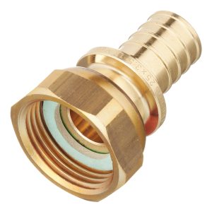 Соединитель прямой Stout 25 мм х 1 ВР(г) с накидной гайкой латунный (SFA-0019-002510)