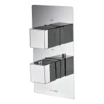 Смеситель термостатический для душа без излива WasserKraft Alme 1500 с переключателем без лейки (1544)