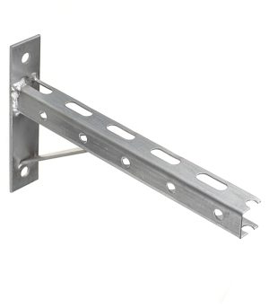 Кронштейн П-образный консольный 300х180 мм левый
