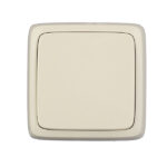 Переключатель Hegel Alfa одноклавишный накладной слоновая кость (ВА10-163-01)