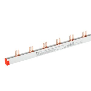 Шина соединительная двухрядная EKF PROxima тип PIN 63 А на 54 модуля 1 м (pin-02-63)