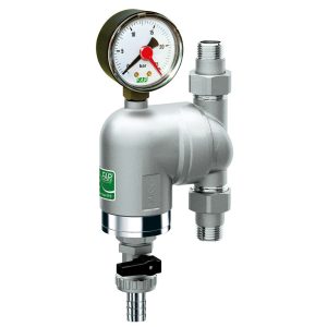 Фильтр промывной Far с манометром 1/2 НР(ш) х 1/2 НР(ш) (FA 39A4 12100)