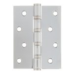 Петля Corsa Deco универсальная неразъемная 100х75х2,5 мм серебро