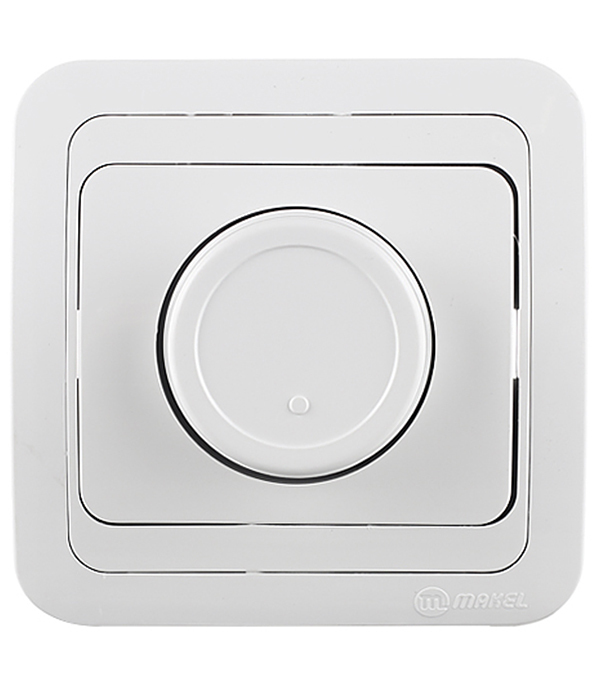 original-28461.jpg Диммер Makel Mimoza одноклавишный встраиваемый белый (12011) — изображение 1