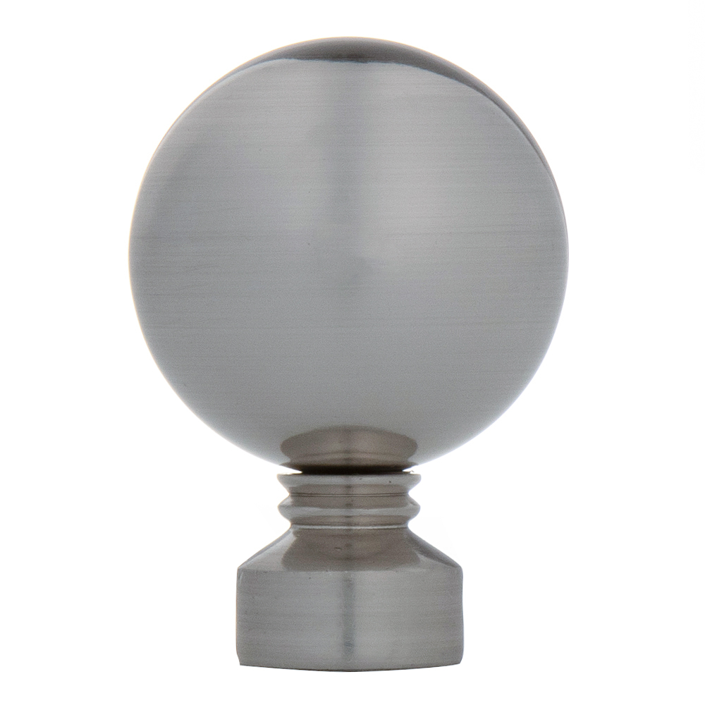 original-28512.jpg Наконечник Шар d 20 мм серебро 2 шт. — изображение 1